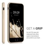 Husa pentru iPhone 8/iPhone 7/iPhone SE 2, Silicon, Crem, 49100.154 fotografia produsului View 5 S