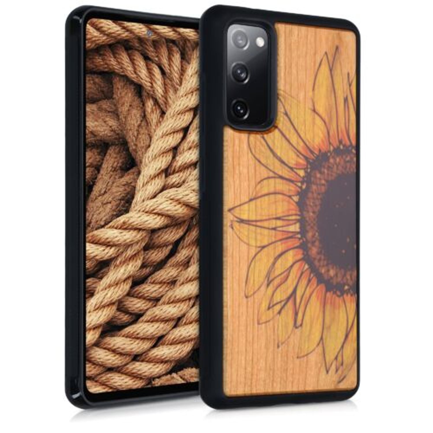 Husa pentru Samsung Galaxy S20 FE, Lemn, Multicolor, 54370.02 fotografia produsului