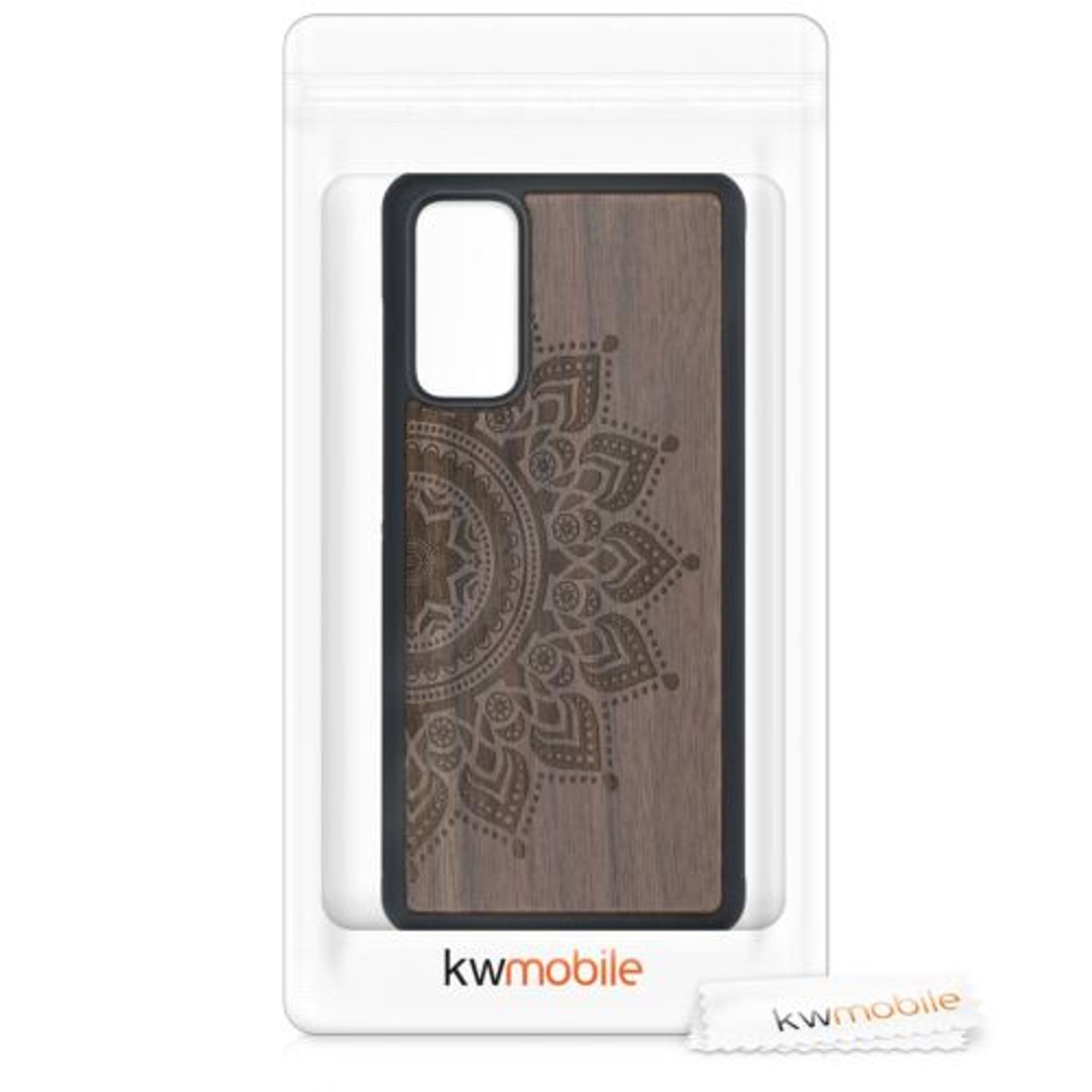 Husa pentru Samsung Galaxy S20 FE, Lemn, Maro, 54370.01 fotografia produsului View 6 L