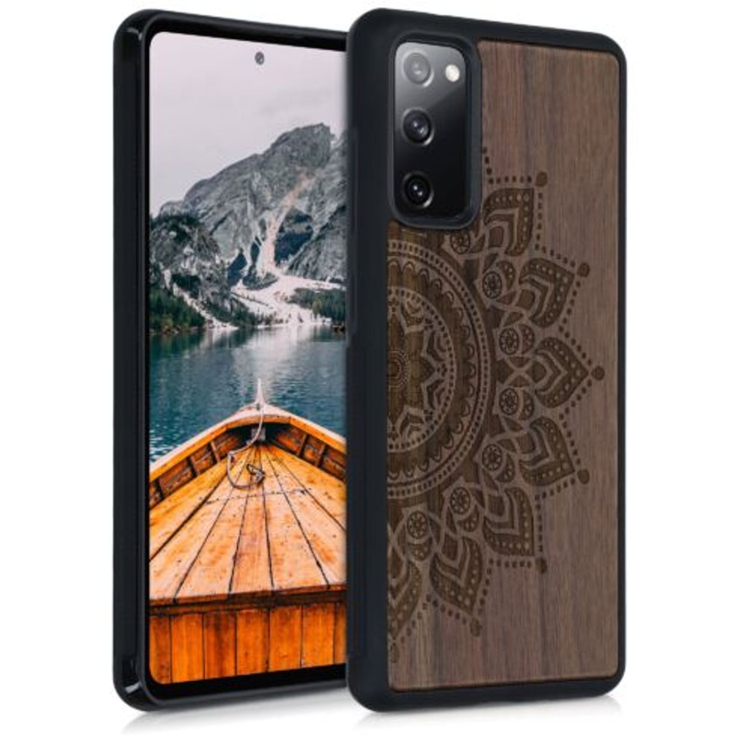 Husa pentru Samsung Galaxy S20 FE, Lemn, Maro, 54370.01 fotografia produsului