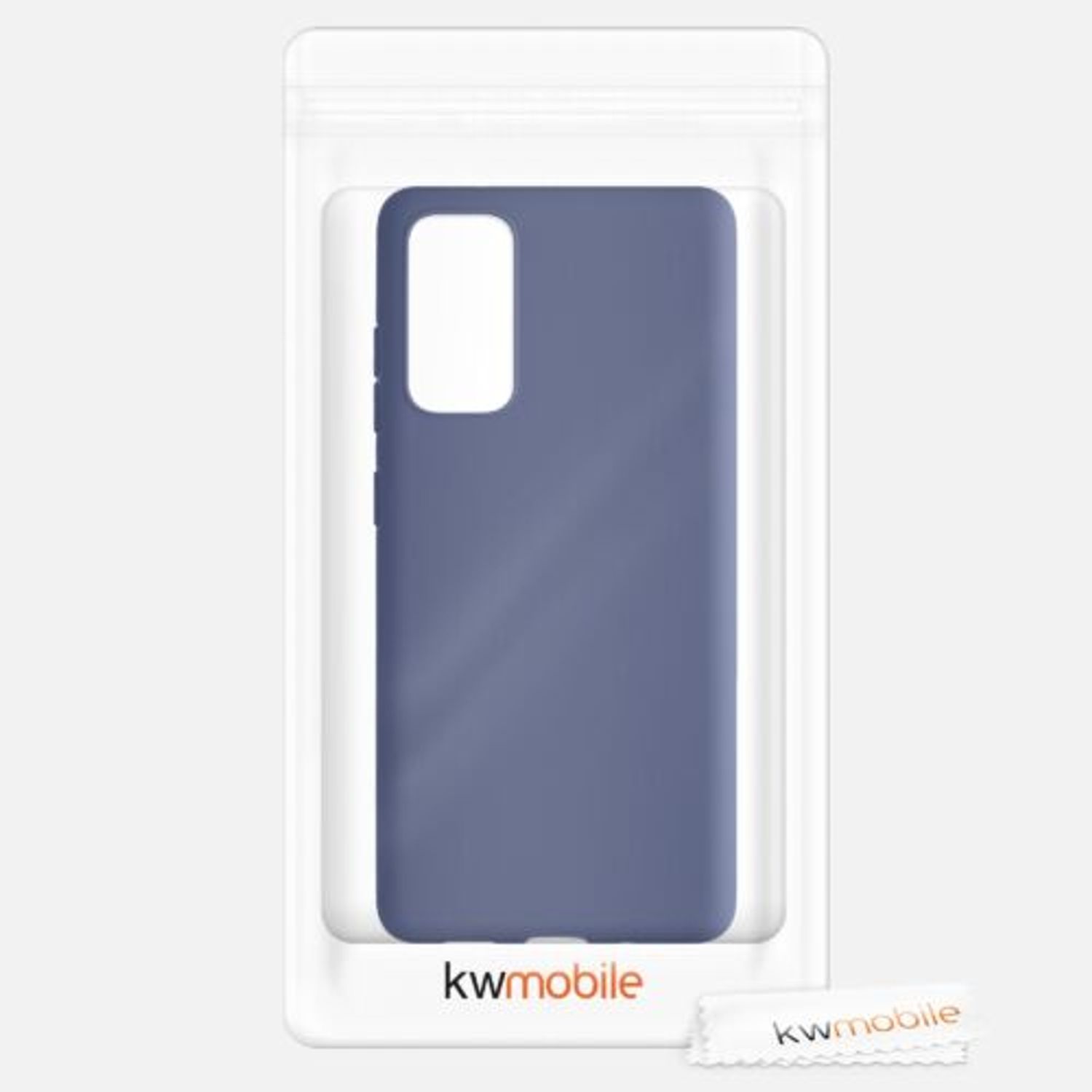 Husa pentru Samsung Galaxy S20 FE, Silicon, Albastru, 53604.168 fotografia produsului View 4 L