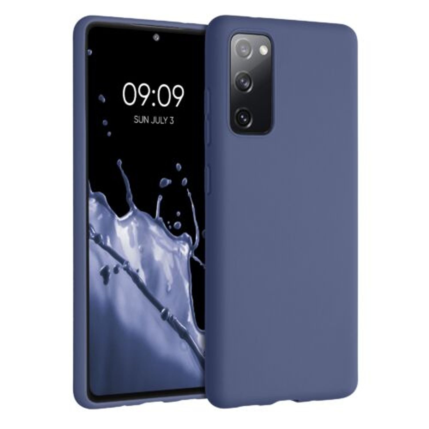 Husa pentru Samsung Galaxy S20 FE, Silicon, Albastru, 53604.168 fotografia produsului