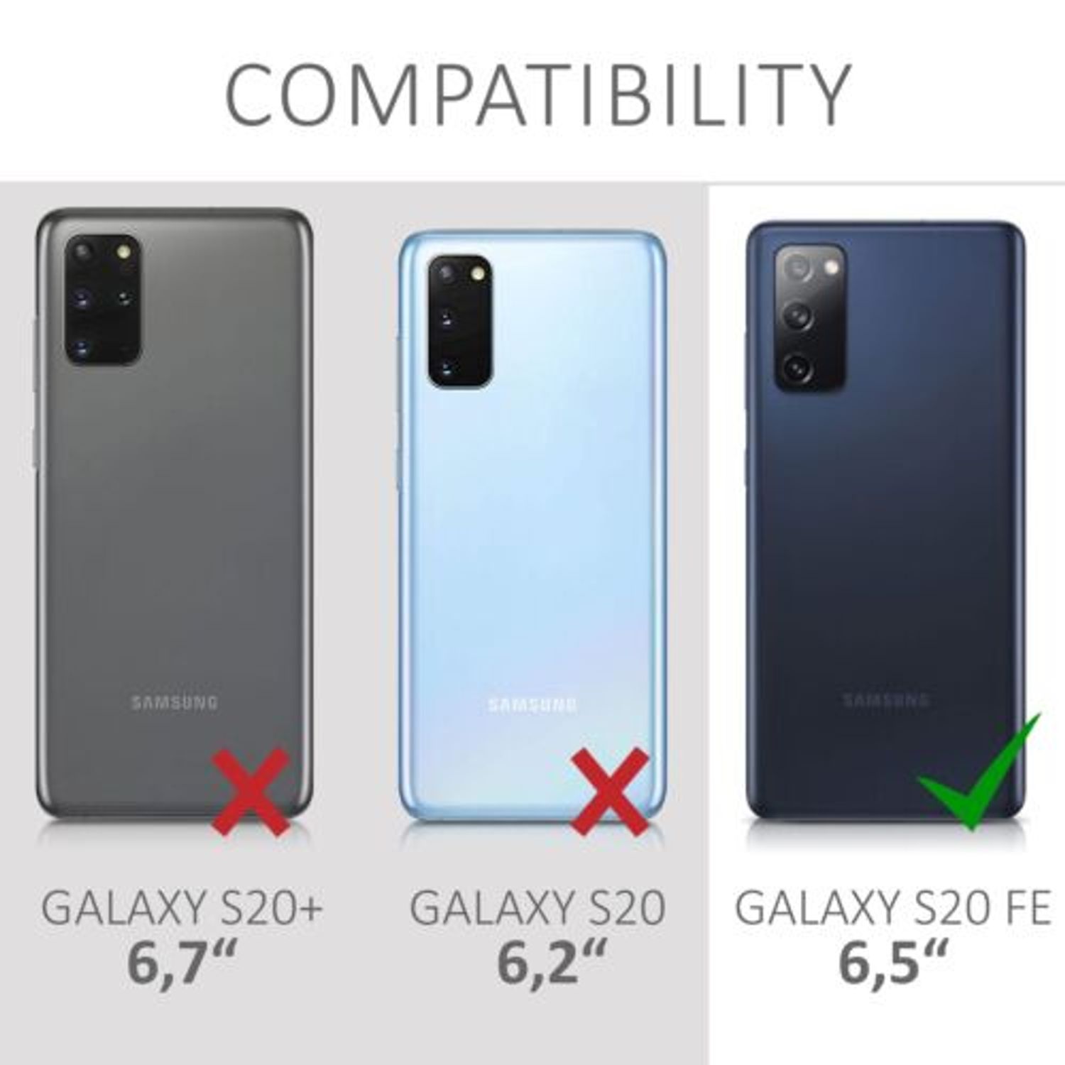 Husa pentru Samsung Galaxy S20 FE, Silicon, Transparent, 53610.03 fotografia produsului View 6 L