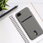 Husa pentru iPhone 8/iPhone 7/iPhone SE 2, Silicon, Gri, 49100.155 fotografia produsului View 10 S