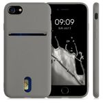 Husa pentru iPhone 8/iPhone 7/iPhone SE 2, Silicon, Gri, 49100.155 fotografia produsului View 11 S