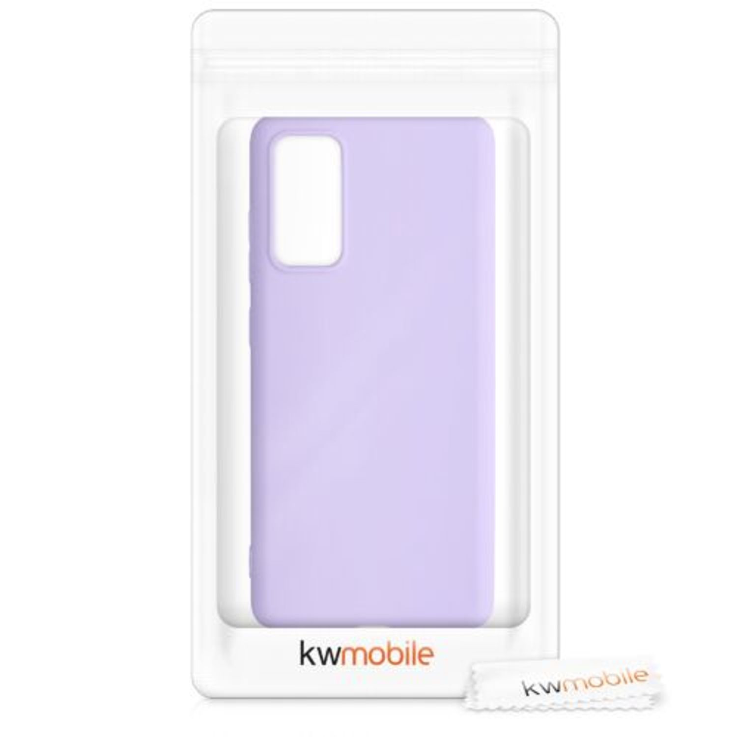Husa pentru Samsung Galaxy S20 FE, Silicon, Mov, 53604.108 fotografia produsului View 7 L