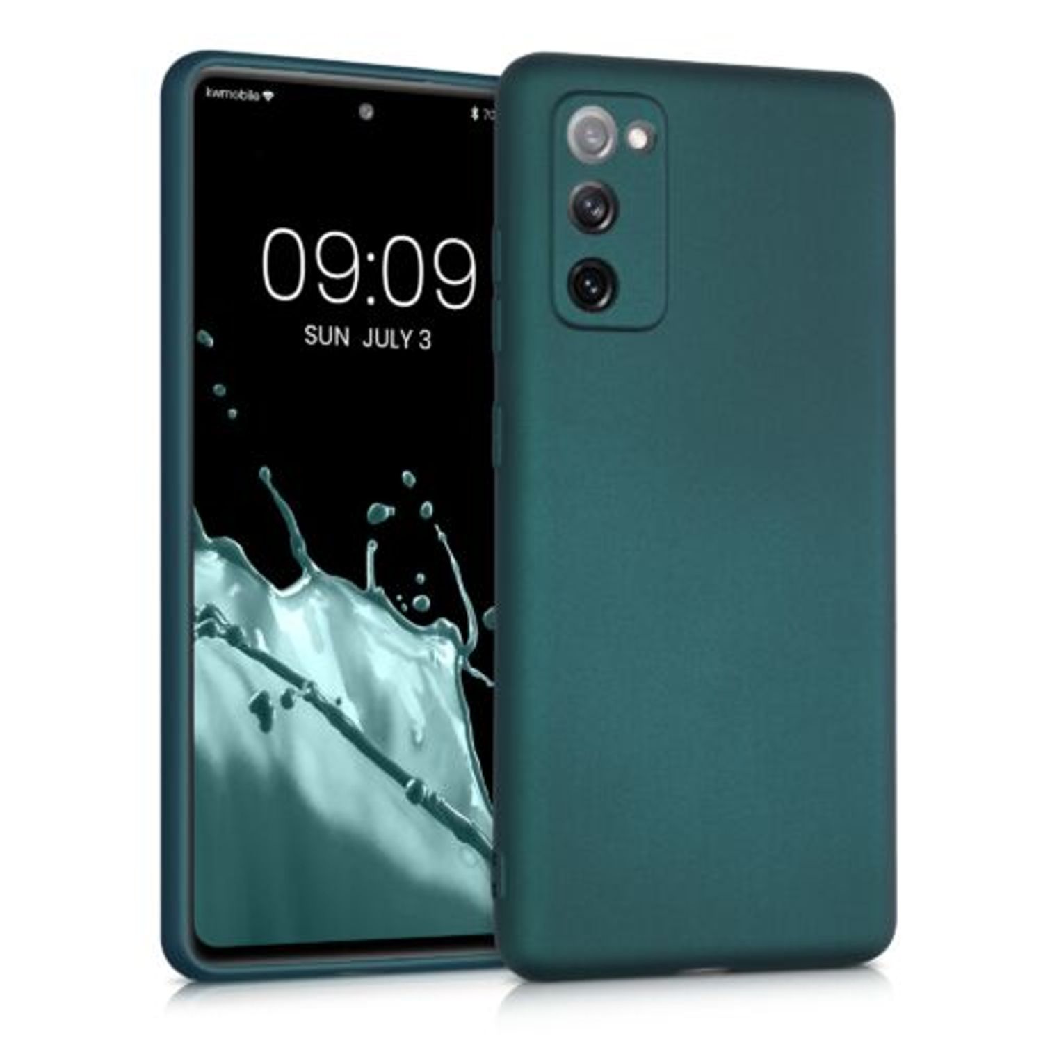 Husa pentru Samsung Galaxy S20 FE, Silicon, Verde, 53930.14 fotografia produsului
