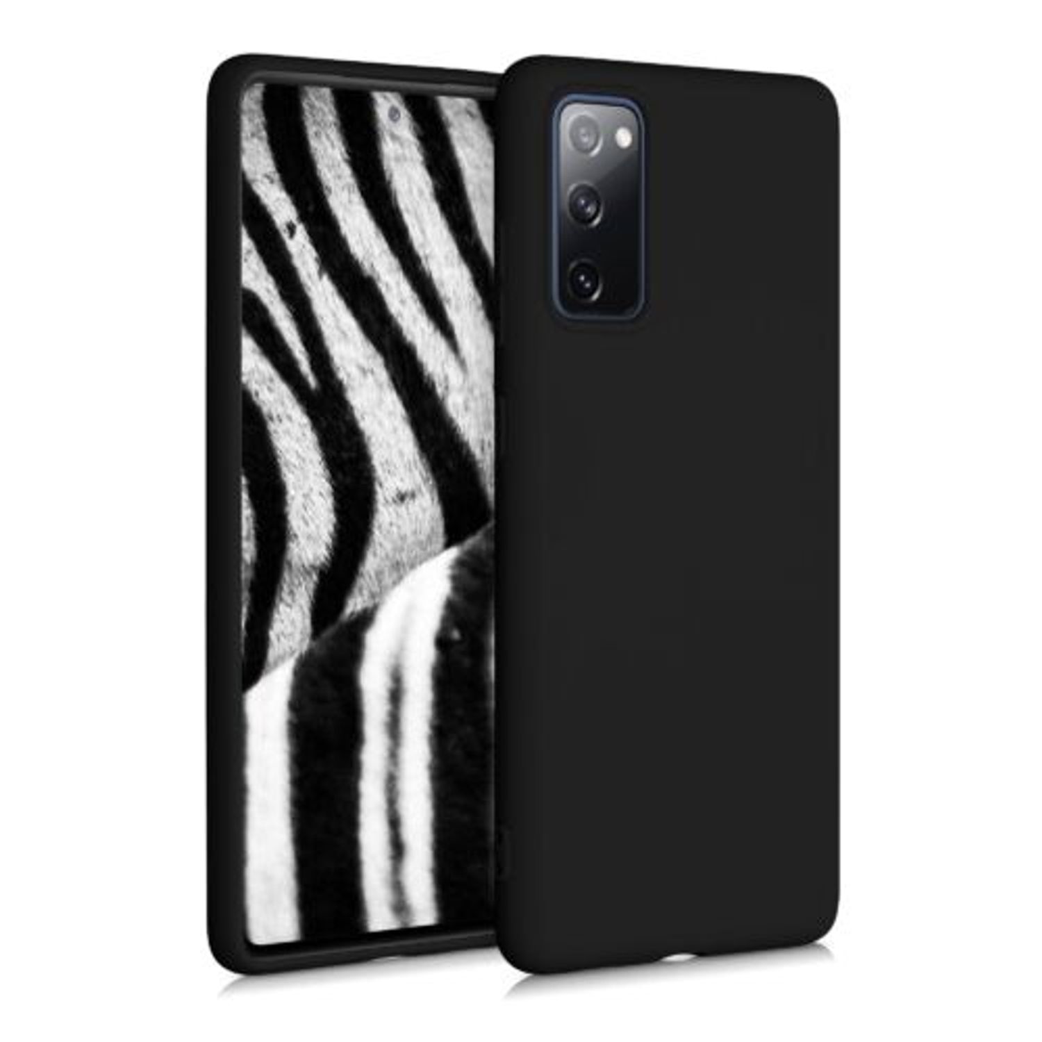 Husa pentru Samsung Galaxy S20 FE, Silicon, Negru, 53604.47 fotografia produsului