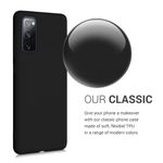 Husa pentru Samsung Galaxy S20 FE, Silicon, Negru, 53604.47 fotografia produsului View 6 S