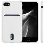 Husa pentru Apple iPhone 8/iPhone 7/iPhone SE 2, Silicon, Alb, 49100.02 fotografia produsului View 2 S