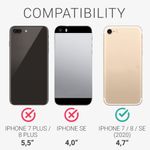 Husa pentru Apple iPhone 8/iPhone 7/iPhone SE 2, Silicon, Alb, 49100.02 fotografia produsului View 6 S