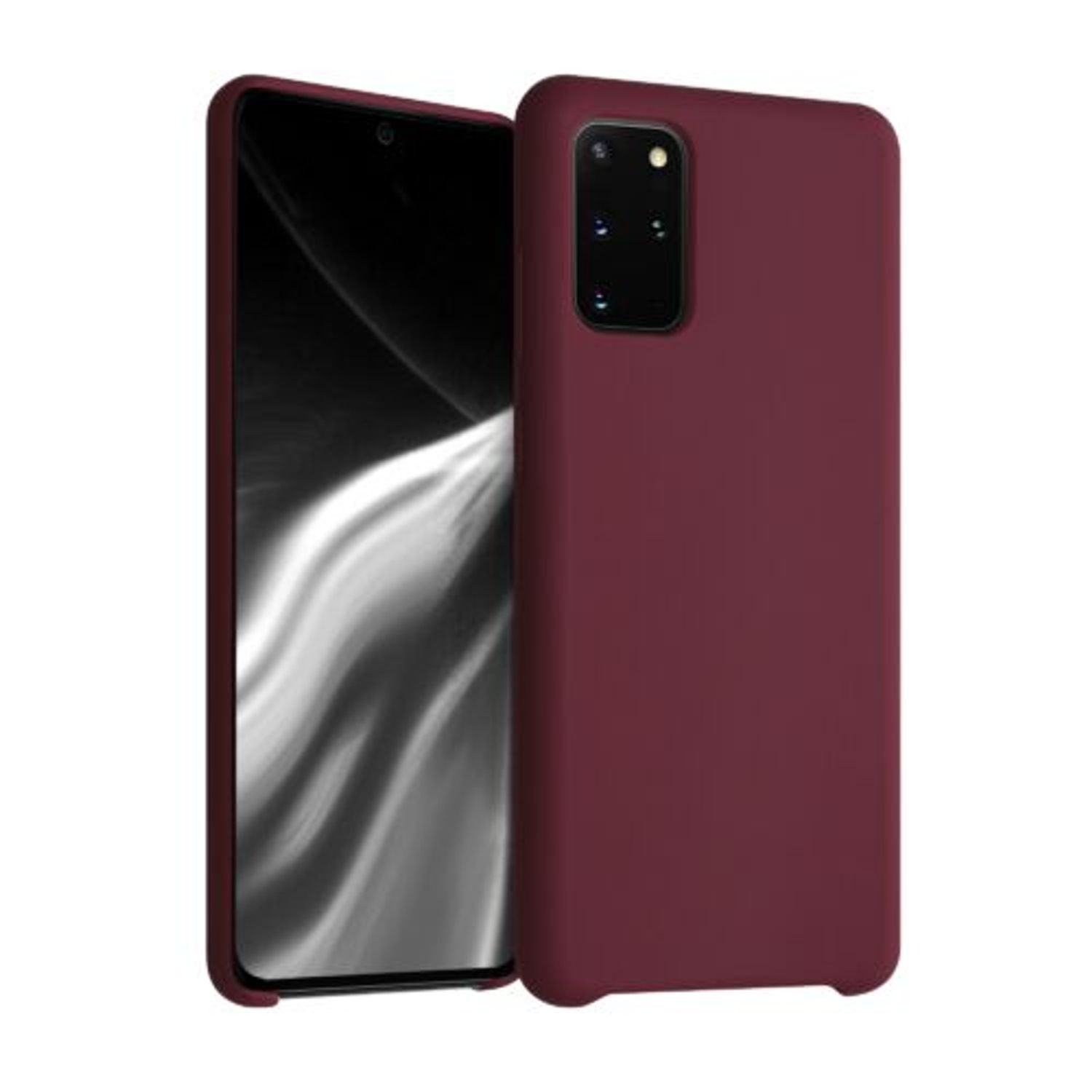 Husa pentru Samsung Galaxy S20 Plus, Silicon, Rosu, 51217.190 fotografia produsului