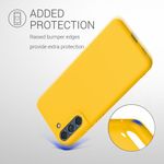 Husa pentru Samsung Galaxy S21 FE, Silicon, Galben, 55484.143 fotografia produsului View 7 S
