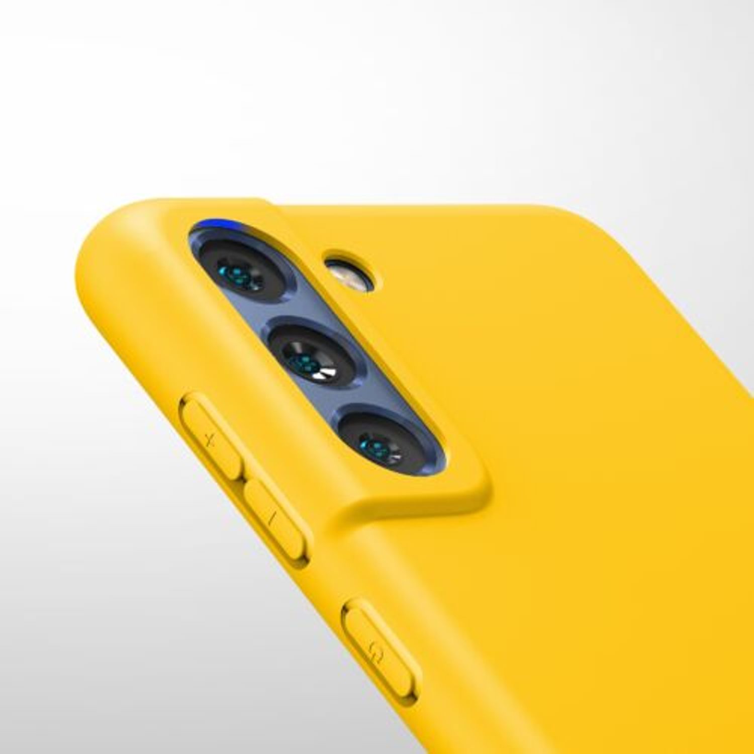 Husa pentru Samsung Galaxy S21 FE, Silicon, Galben, 55484.143 fotografia produsului View 11 L