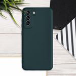 Husa pentru Samsung Galaxy S21 FE, Silicon, Verde, 55485.14 fotografia produsului View 6 S