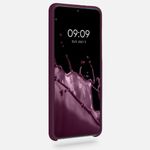 Husa pentru Samsung Galaxy S21 Plus, Silicon, Violet, 54066.187 fotografia produsului View 3 S