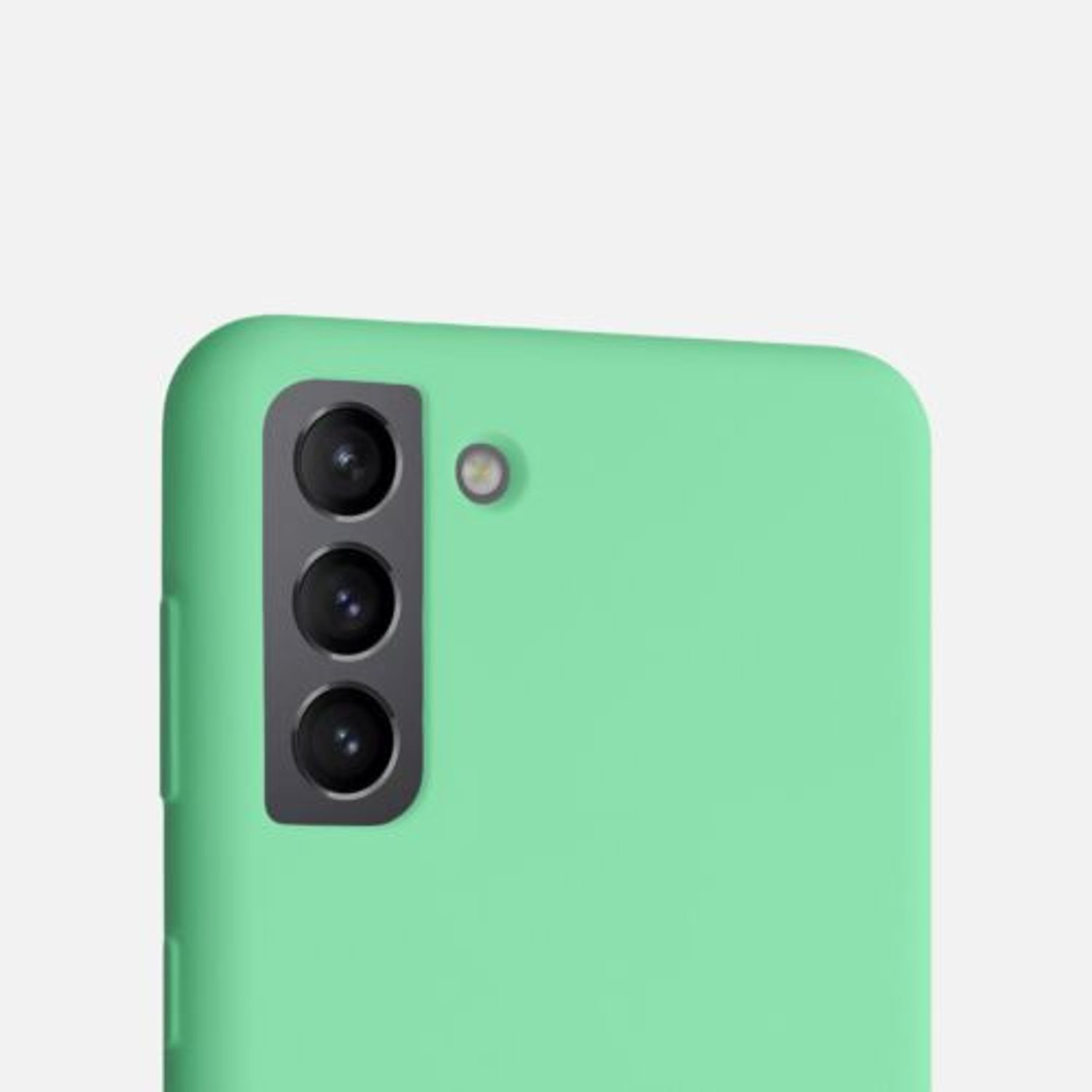 Husa pentru Samsung Galaxy S21 Plus, Silicon, Verde, 54066.147 fotografia produsului View 7 L