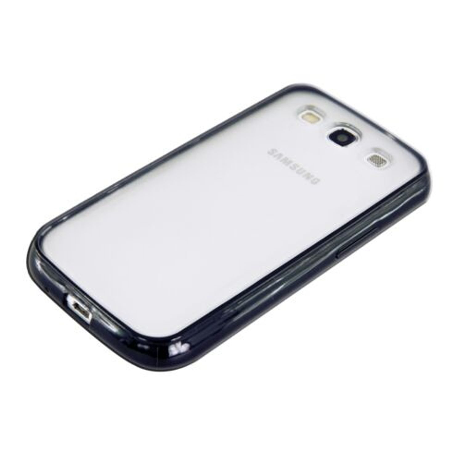 Husa pentru Samsung Galaxy S3, Silicon, Negru, 11178.01 fotografia produsului View 2 L