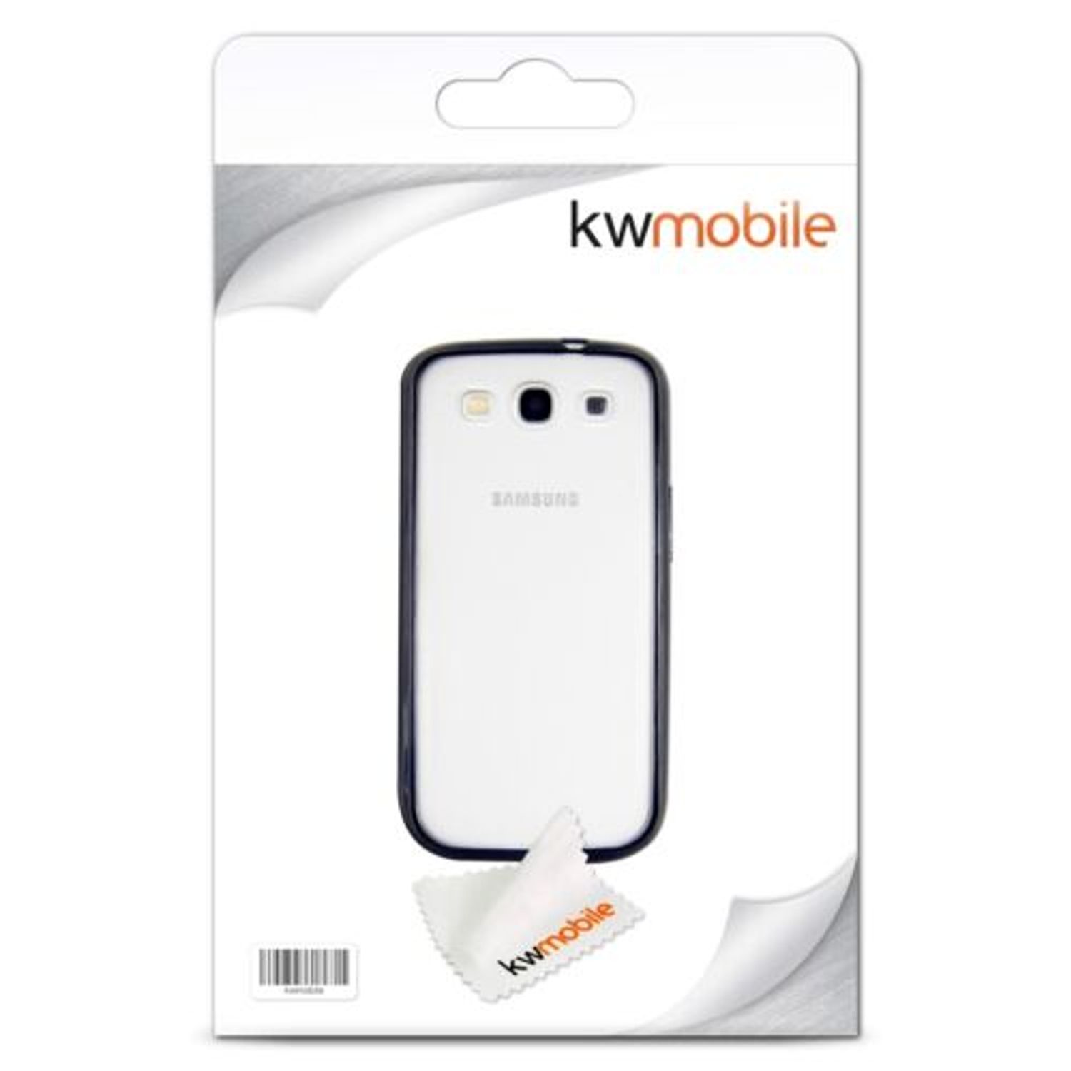 Husa pentru Samsung Galaxy S3, Silicon, Negru, 11178.01 fotografia produsului View 5 L
