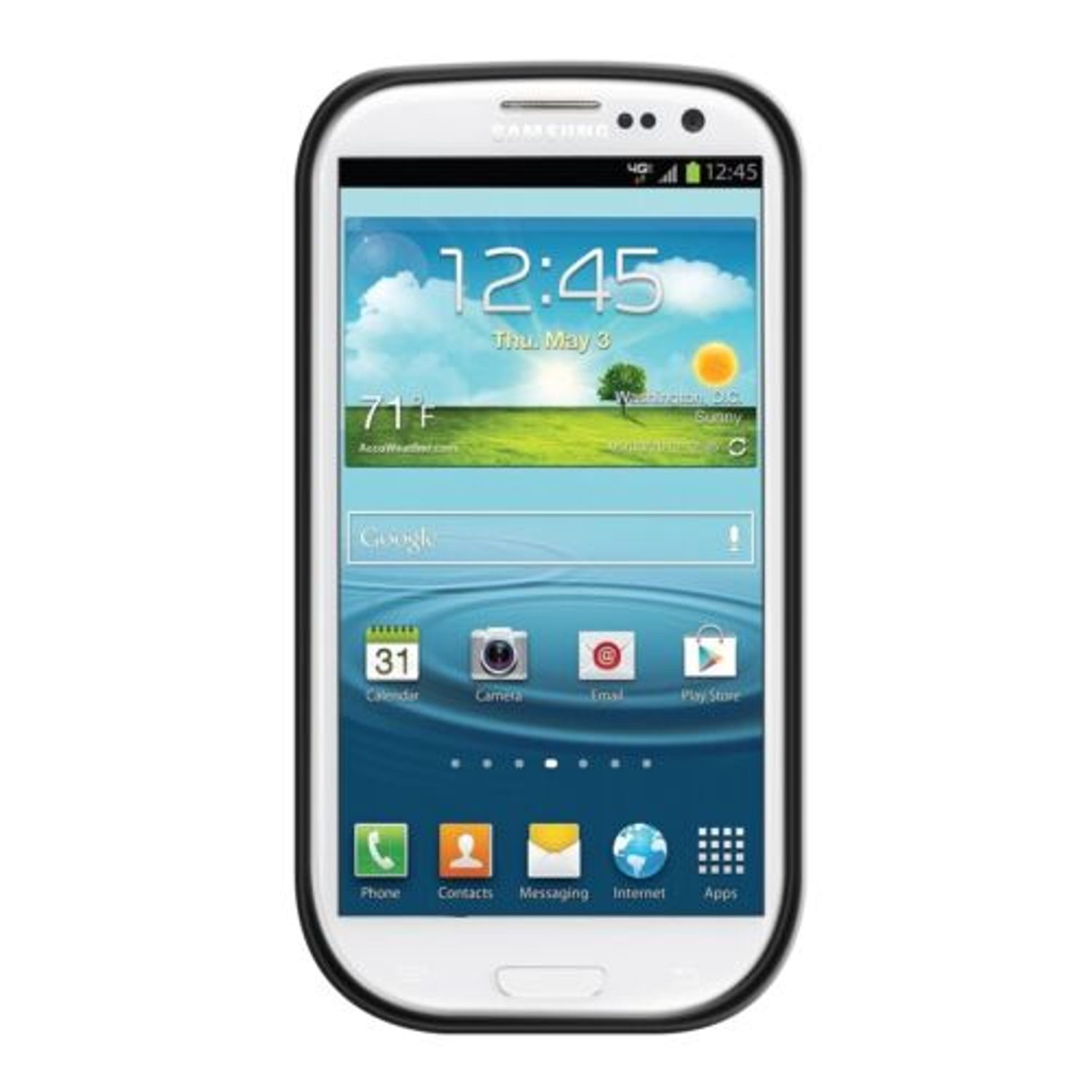 Husa pentru Samsung Galaxy S3, Silicon, Negru, 11178.01 fotografia produsului View 3 L