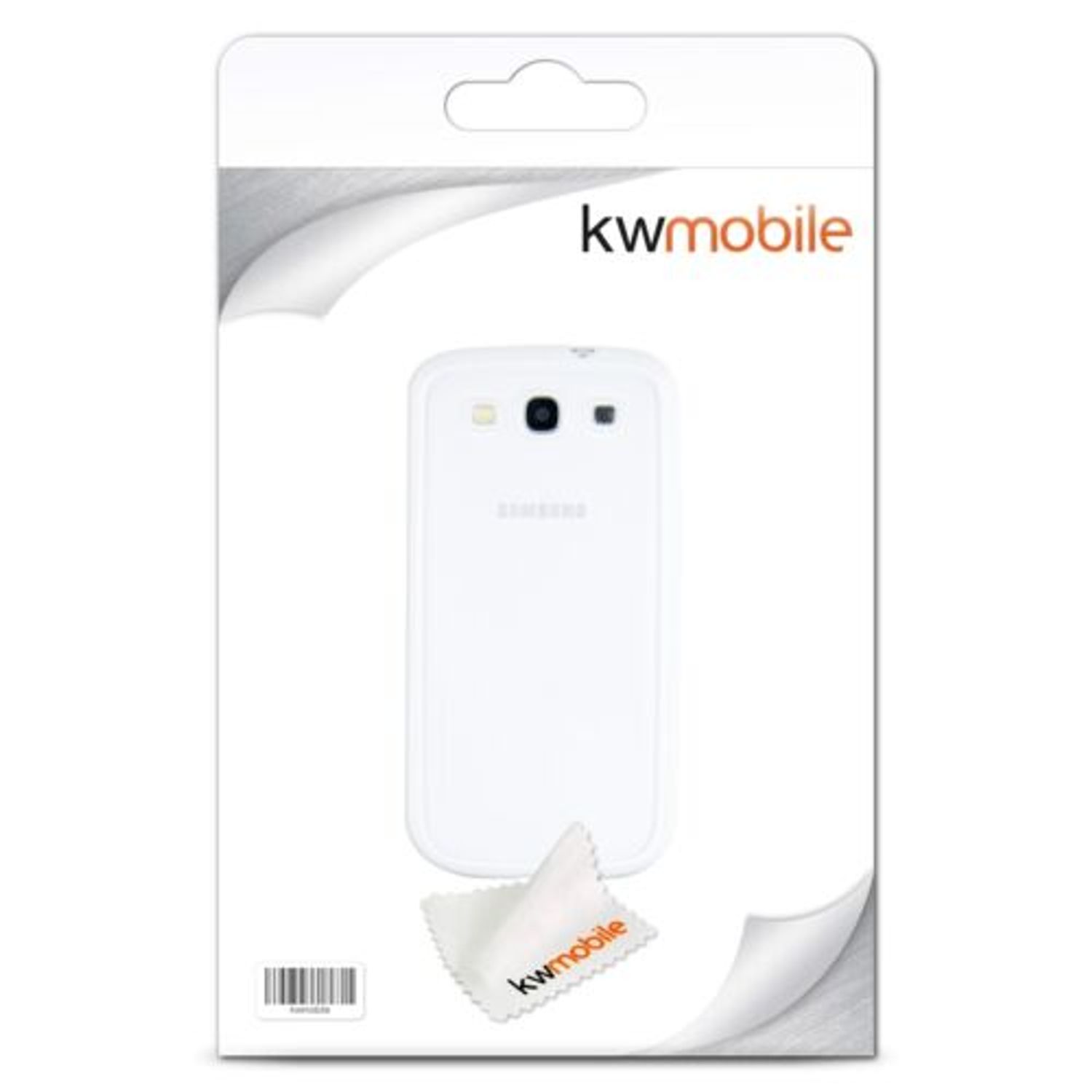 Husa pentru Samsung Galaxy S3, Silicon, Alb, 11178.02 fotografia produsului View 5 L