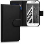Husa pentru Samsung Galaxy S4 Mini, Piele ecologica, Negru, 14312.01 fotografia produsului