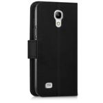 Husa pentru Samsung Galaxy S4 Mini, Piele ecologica, Negru, 14312.01 fotografia produsului View 4 S
