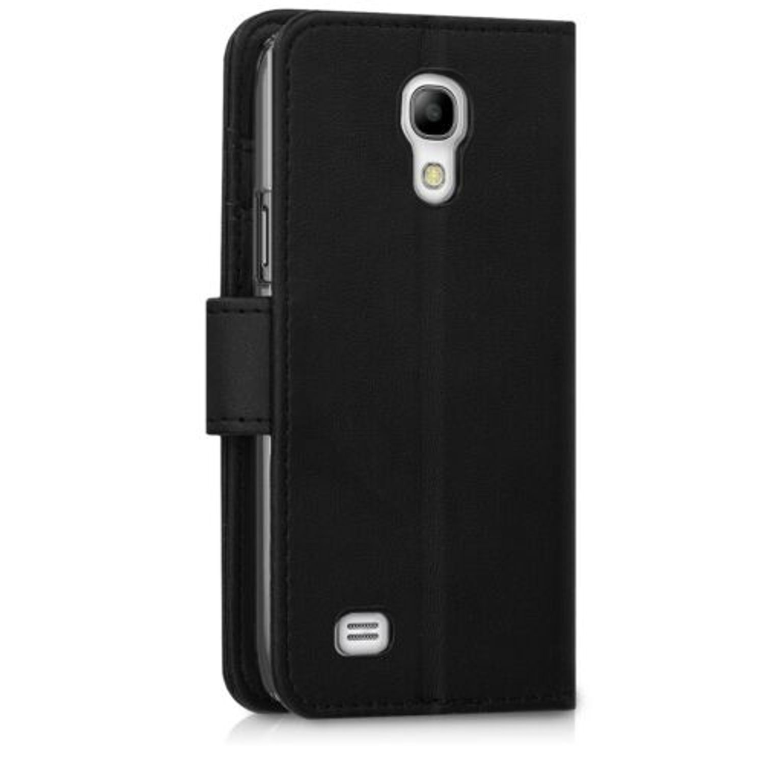 Husa pentru Samsung Galaxy S4 Mini, Piele ecologica, Negru, 14312.01 fotografia produsului View 4 L