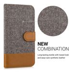 Husa pentru Samsung Galaxy S7, Textil, Gri, 39015.19 fotografia produsului View 3 S