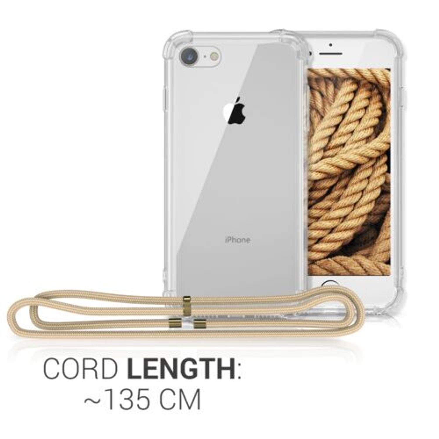 Husa pentru Apple iPhone 8/iPhone 7/iPhone SE 2, Silicon, Transparent, 47247.21 fotografia produsului View 4 L