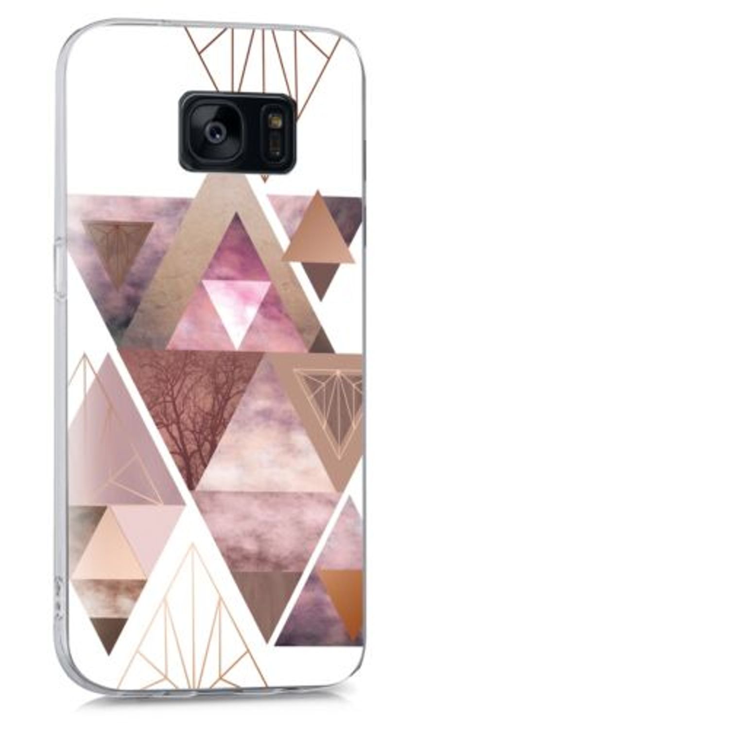 Husa pentru Samsung Galaxy S7, Silicon, Multicolor, 38378.16 fotografia produsului View 7 L
