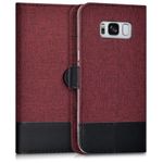 Husa pentru Samsung Galaxy S8, Textil, Rosu, 40984.20 fotografia produsului View 3 S