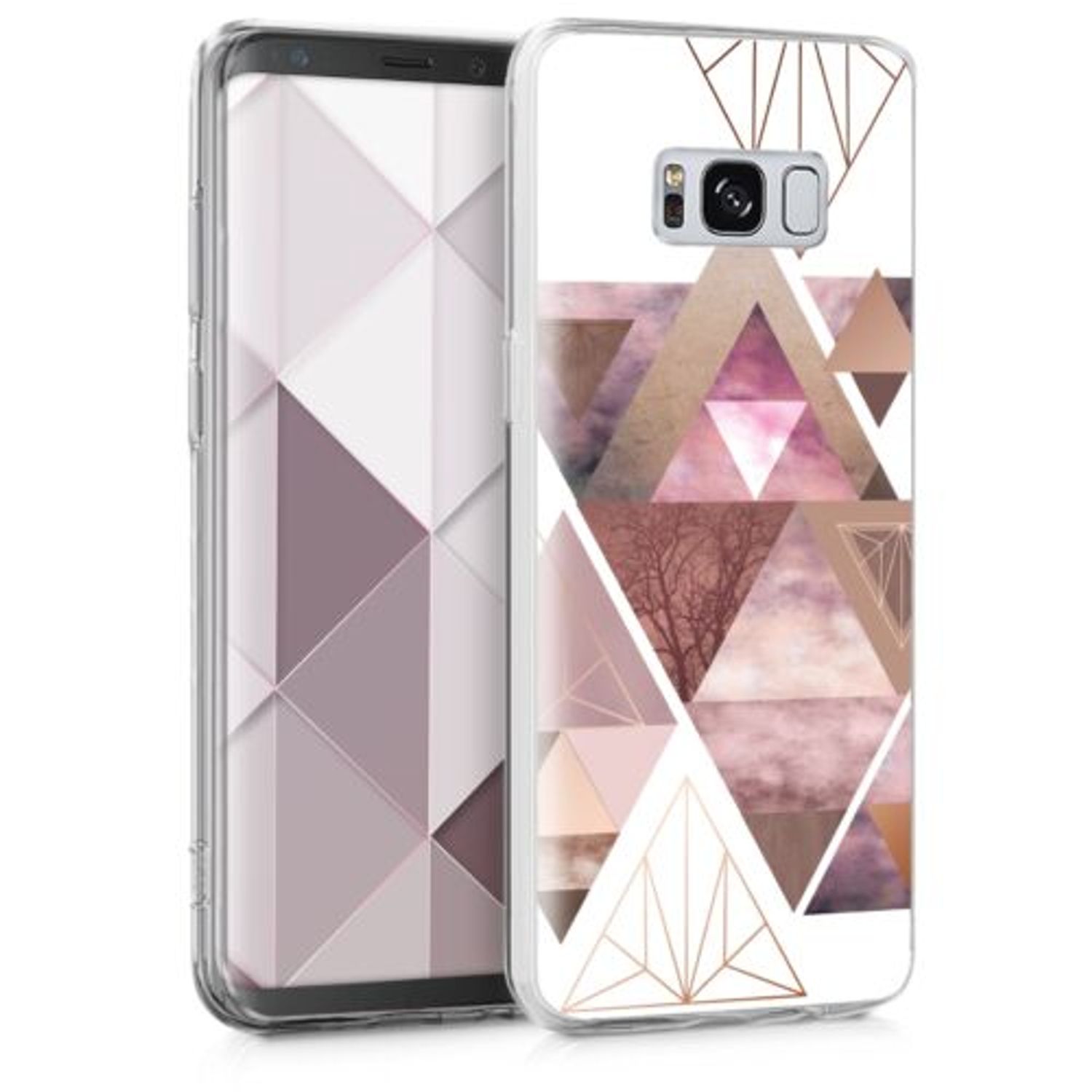 Husa pentru Samsung Galaxy S8, Silicon, Multicolor, 41784.34 fotografia produsului