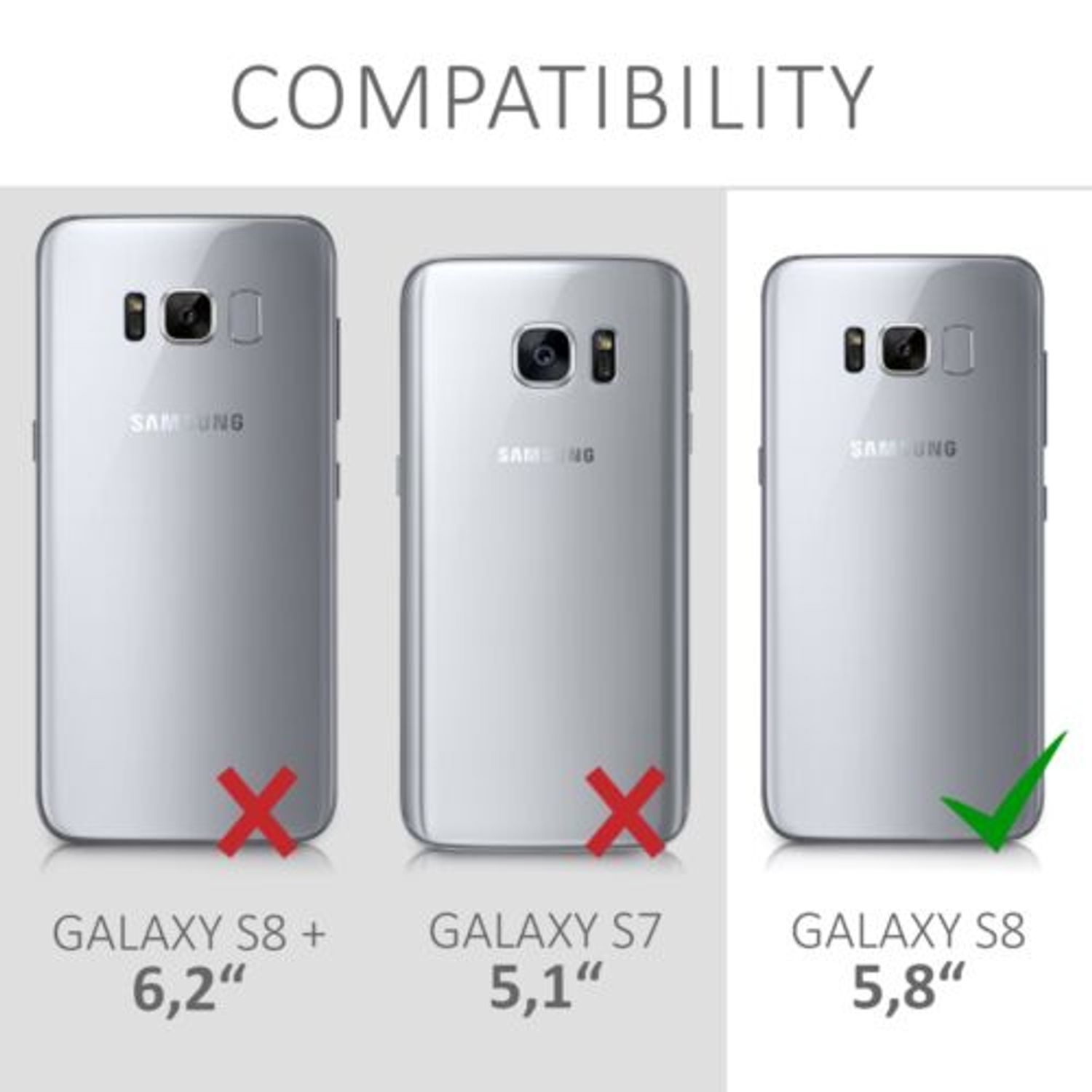 Husa pentru Samsung Galaxy S8, Silicon, Multicolor, 41784.34 fotografia produsului View 6 L
