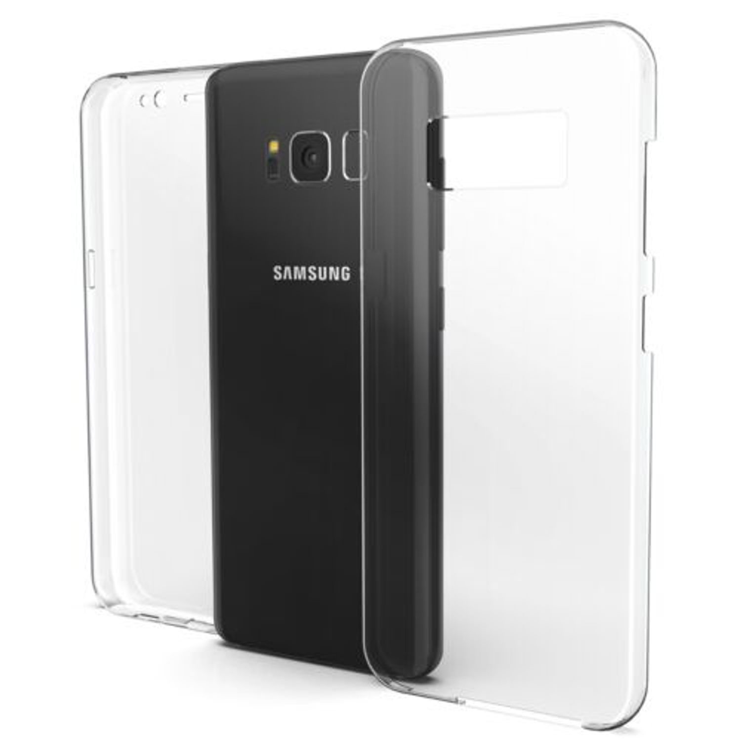 Husa pentru Samsung Galaxy S8, Silicon, Transparent, 40993.03 fotografia produsului View 2 L