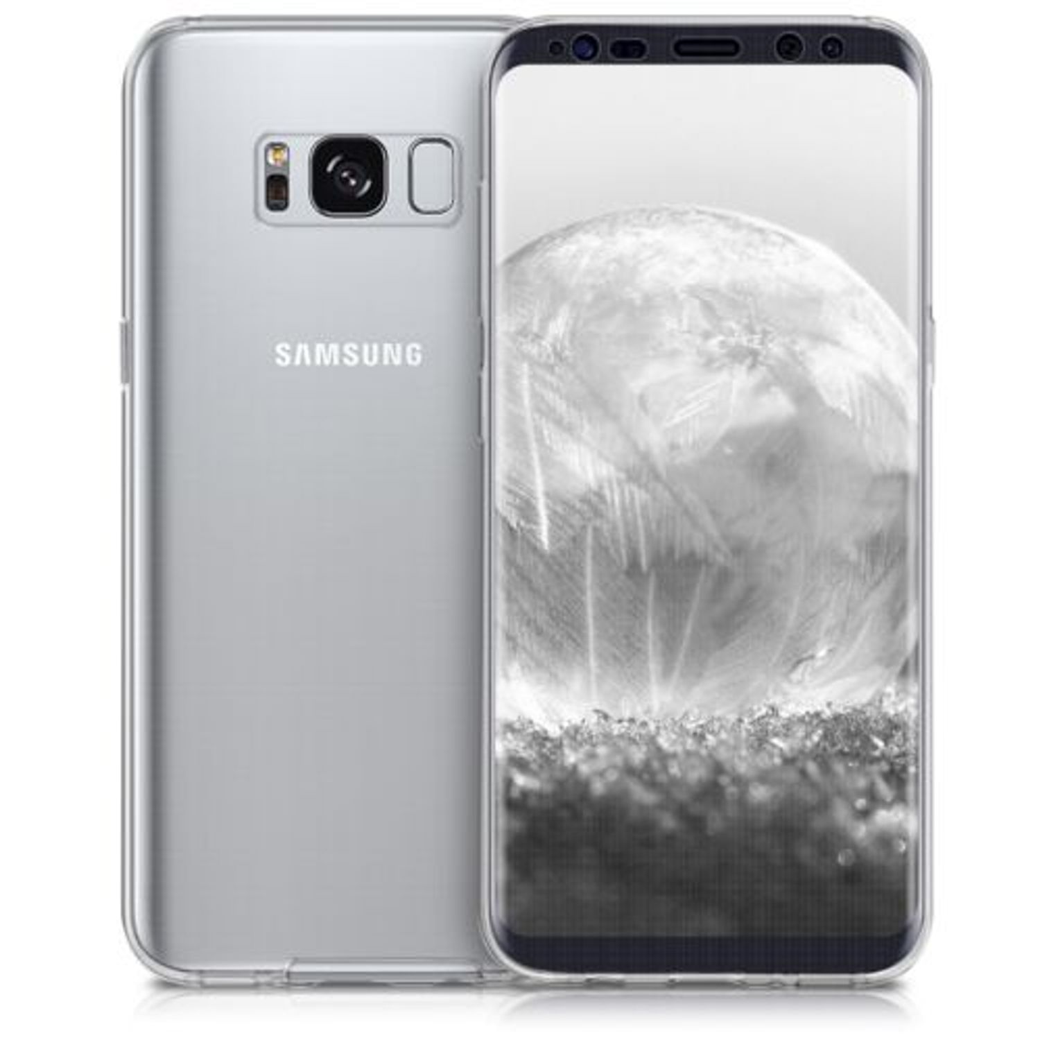 Husa pentru Samsung Galaxy S8, Silicon, Transparent, 40993.03 fotografia produsului View 9 L