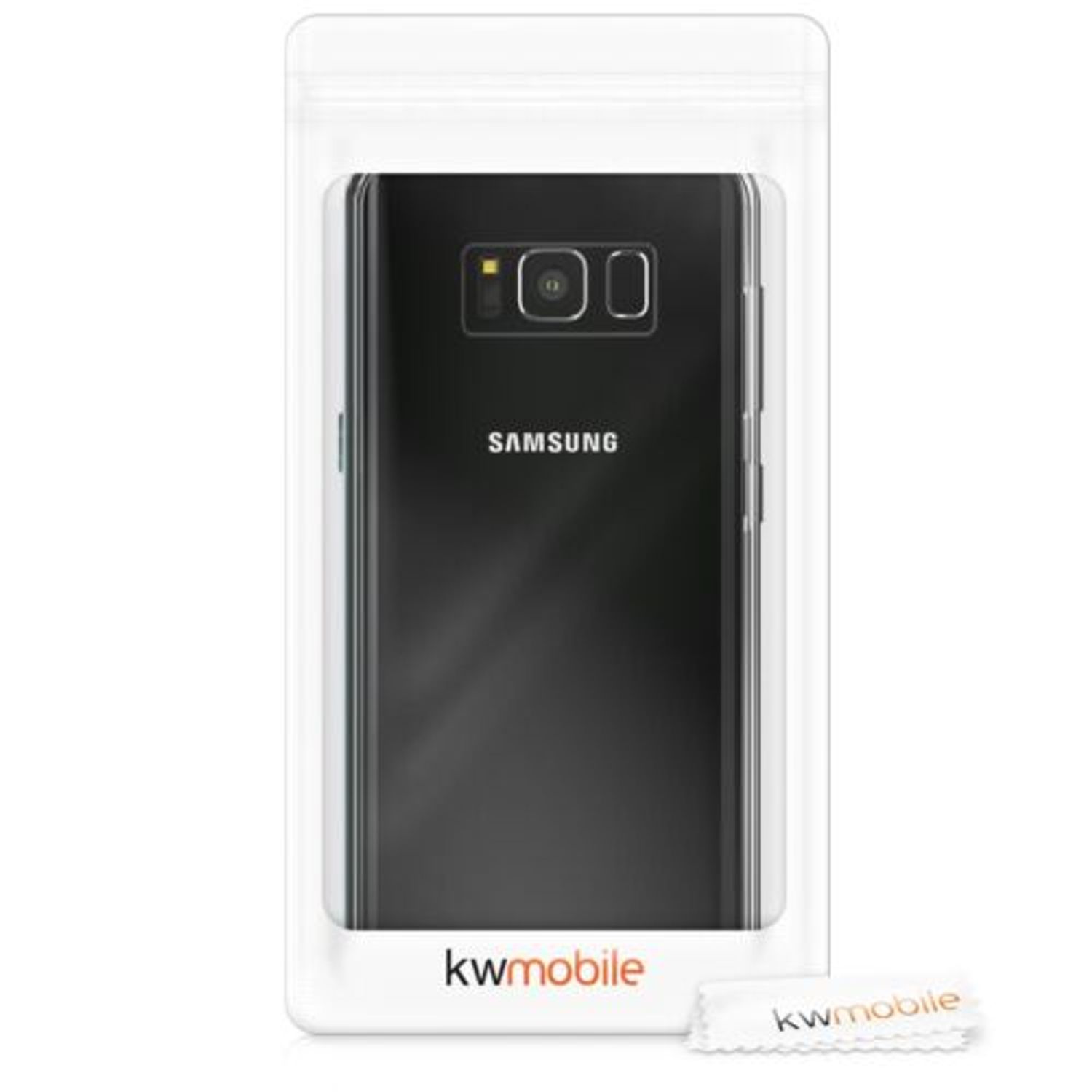 Husa pentru Samsung Galaxy S8, Silicon, Transparent, 40993.03 fotografia produsului View 7 L