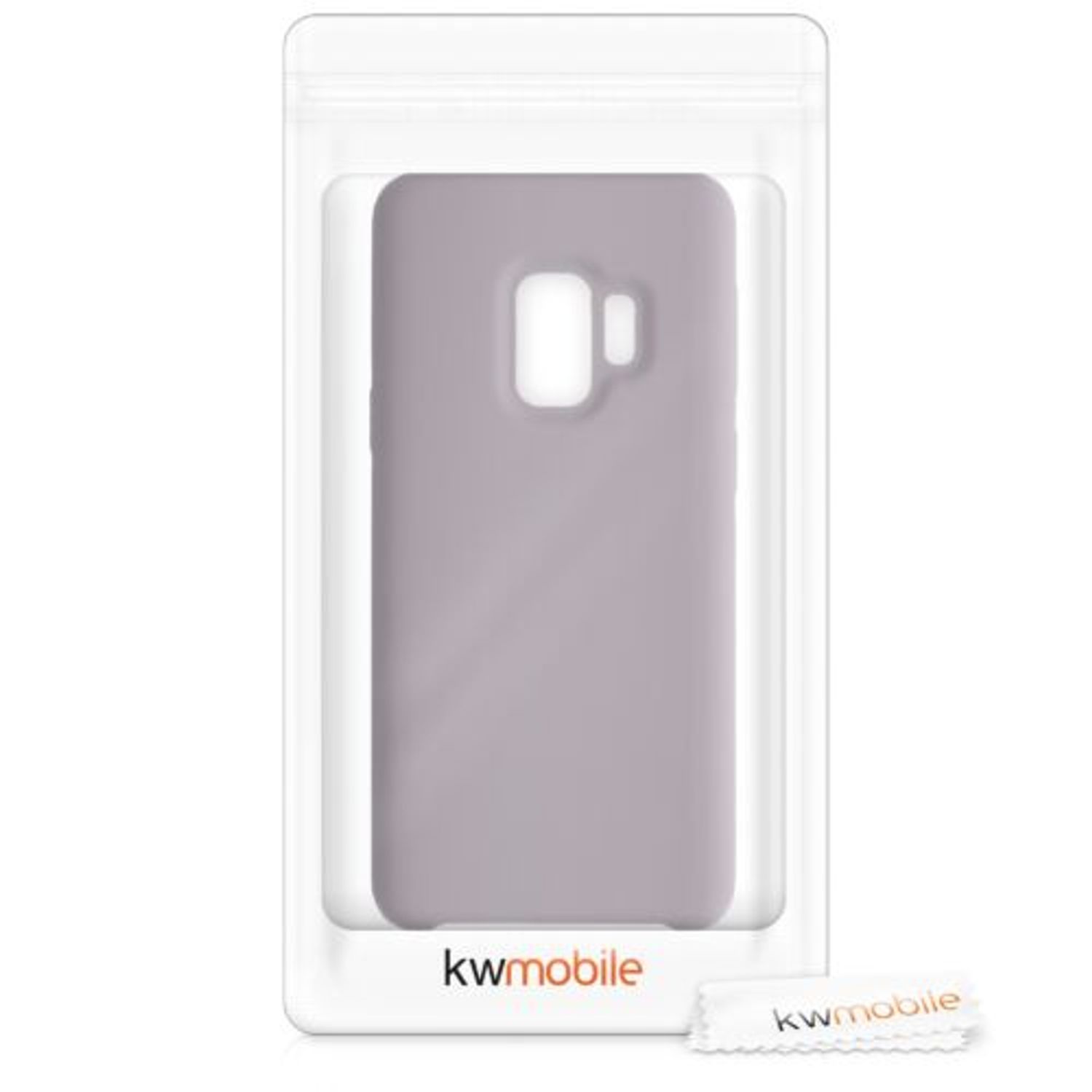 Husa pentru Samsung Galaxy S9, Silicon, Crem, 44182.192 fotografia produsului View 4 L