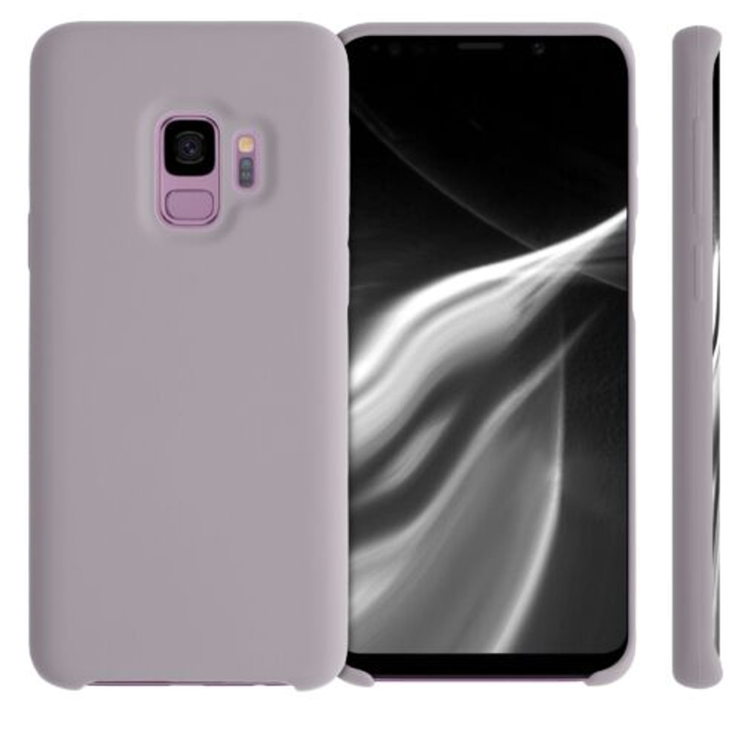 Husa pentru Samsung Galaxy S9, Silicon, Crem, 44182.192 fotografia produsului View 6 L