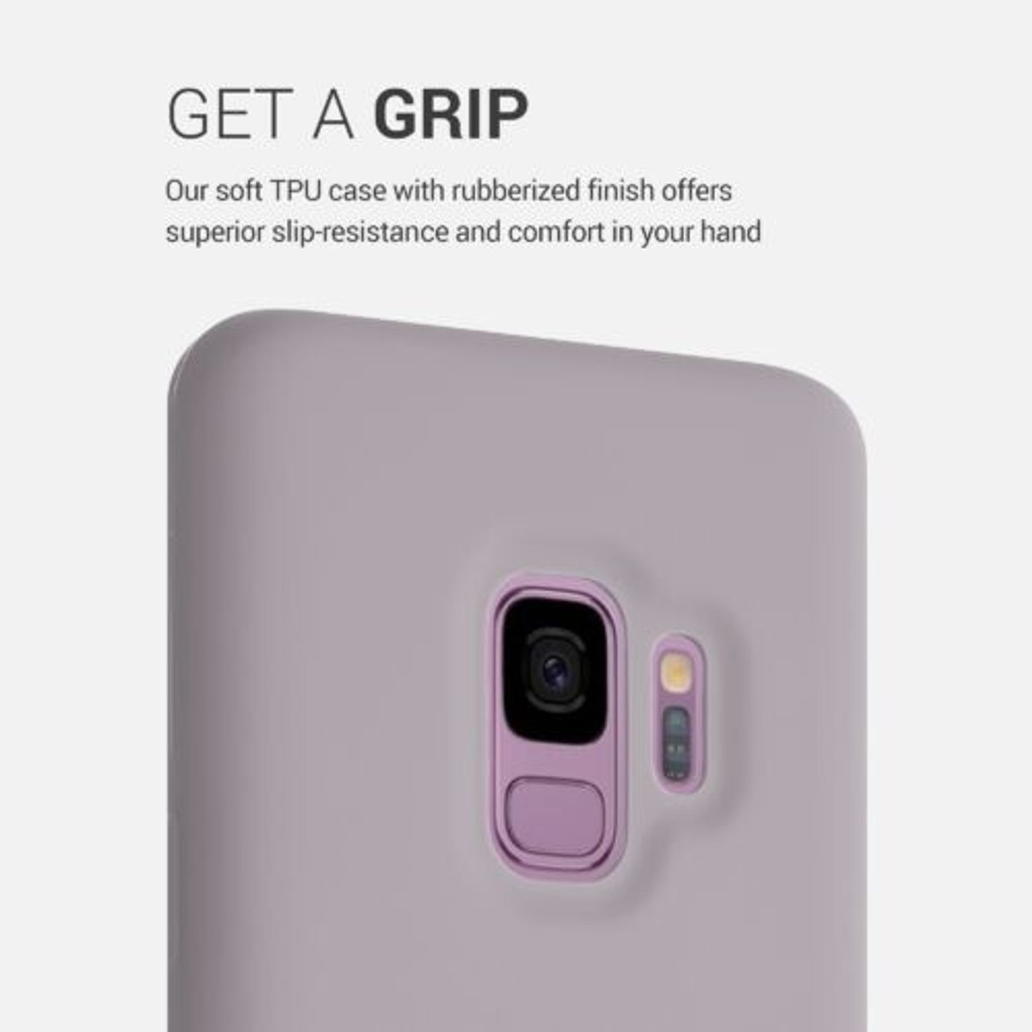 Husa pentru Samsung Galaxy S9, Silicon, Crem, 44182.192 fotografia produsului View 8 L