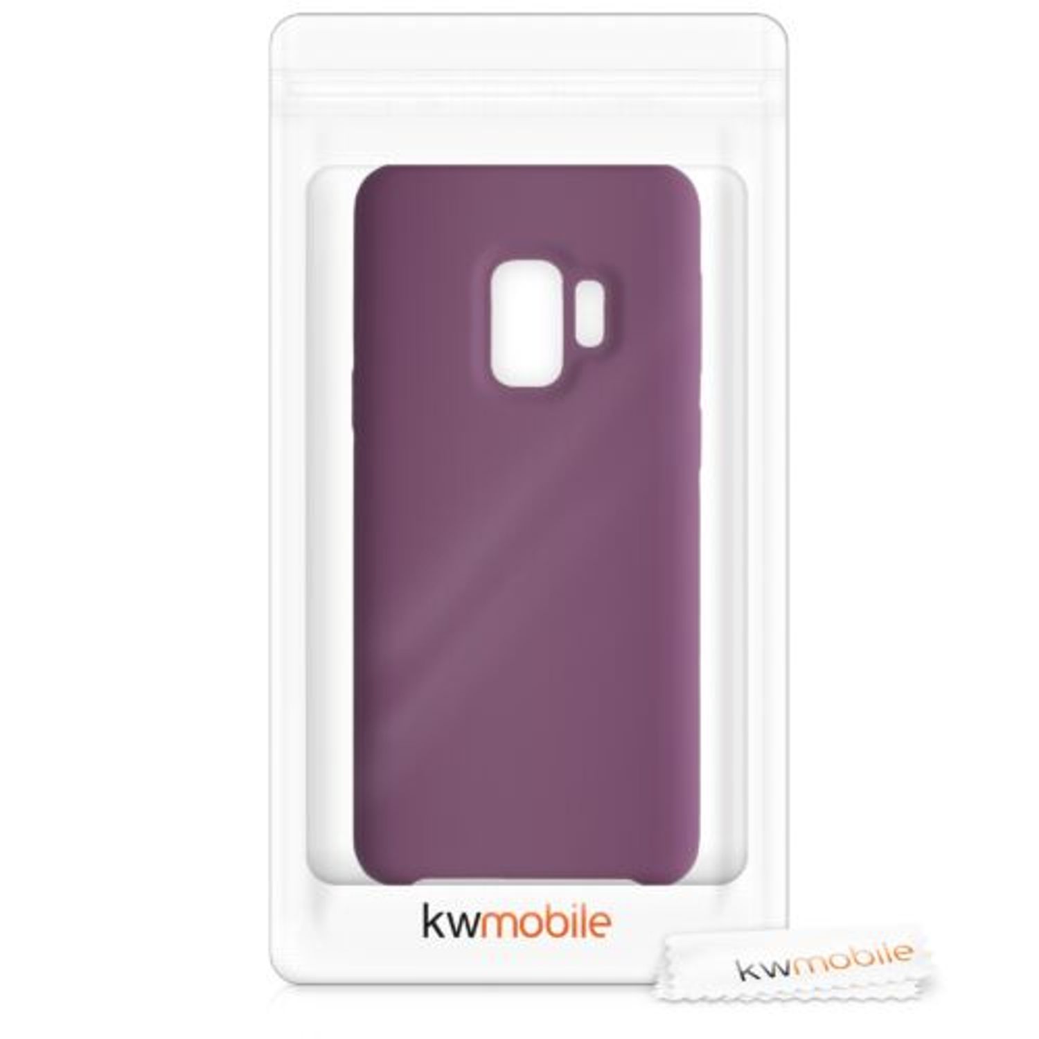 Husa pentru Samsung Galaxy S9, Silicon, Mov, 44182.197 fotografia produsului View 7 L