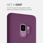Husa pentru Samsung Galaxy S9, Silicon, Mov, 44182.197 fotografia produsului View 5 S