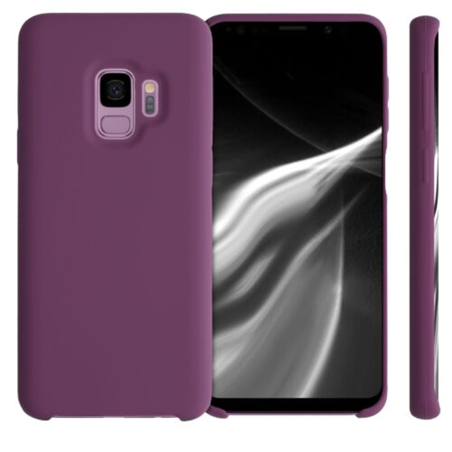 Husa pentru Samsung Galaxy S9, Silicon, Mov, 44182.197 fotografia produsului View 2 L