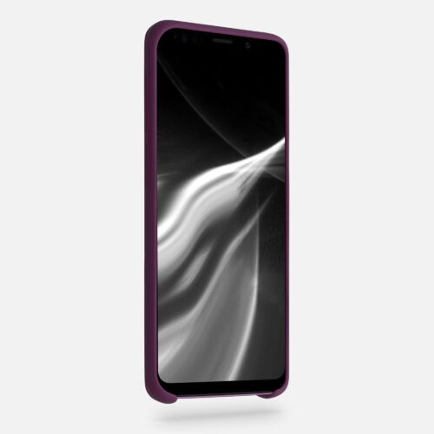 Husa pentru Samsung Galaxy S9, Silicon, Mov, 44182.197 fotografia produsului View 6 L
