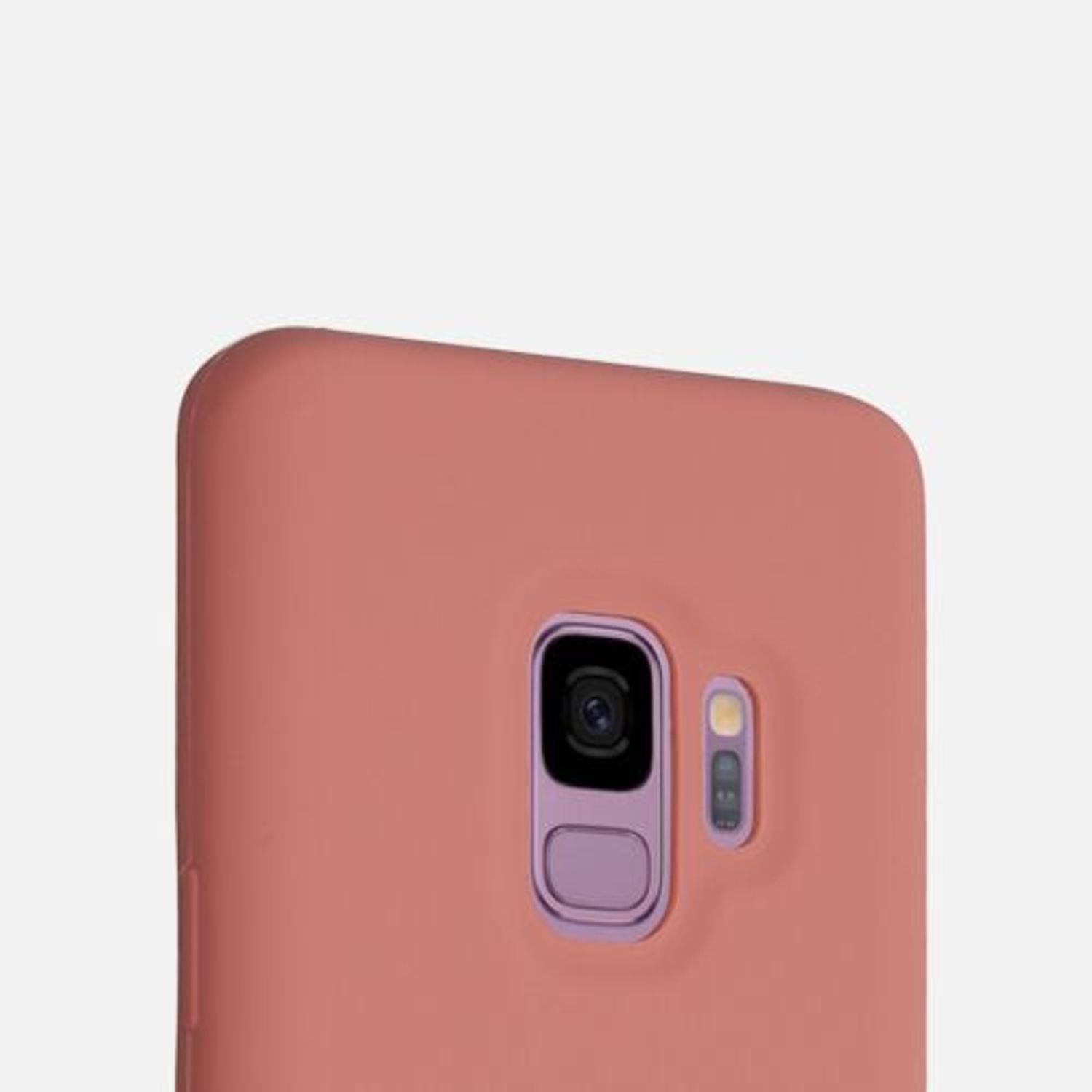 Husa pentru Samsung Galaxy S9, Silicon, Roz, 44182.215 fotografia produsului View 8 L