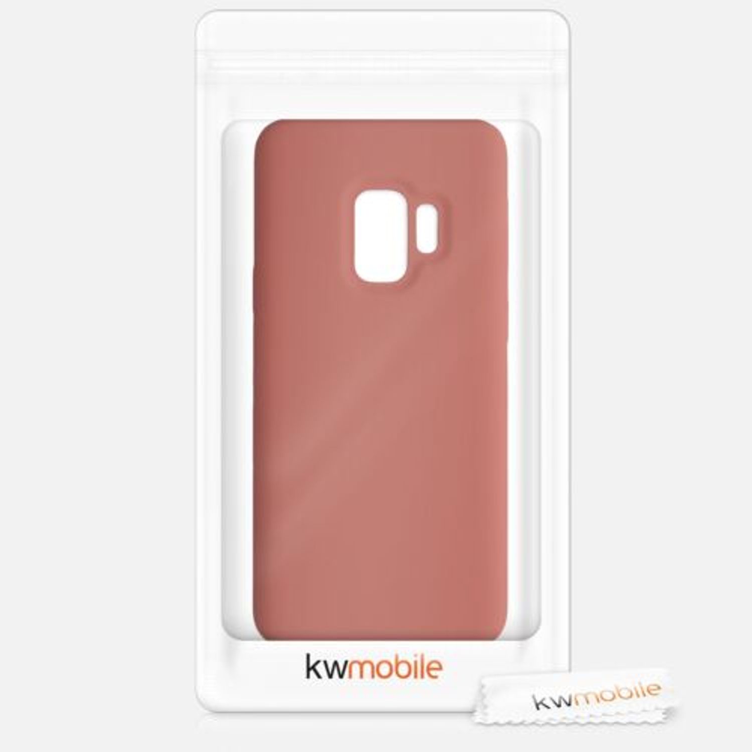 Husa pentru Samsung Galaxy S9, Silicon, Roz, 44182.215 fotografia produsului View 7 L