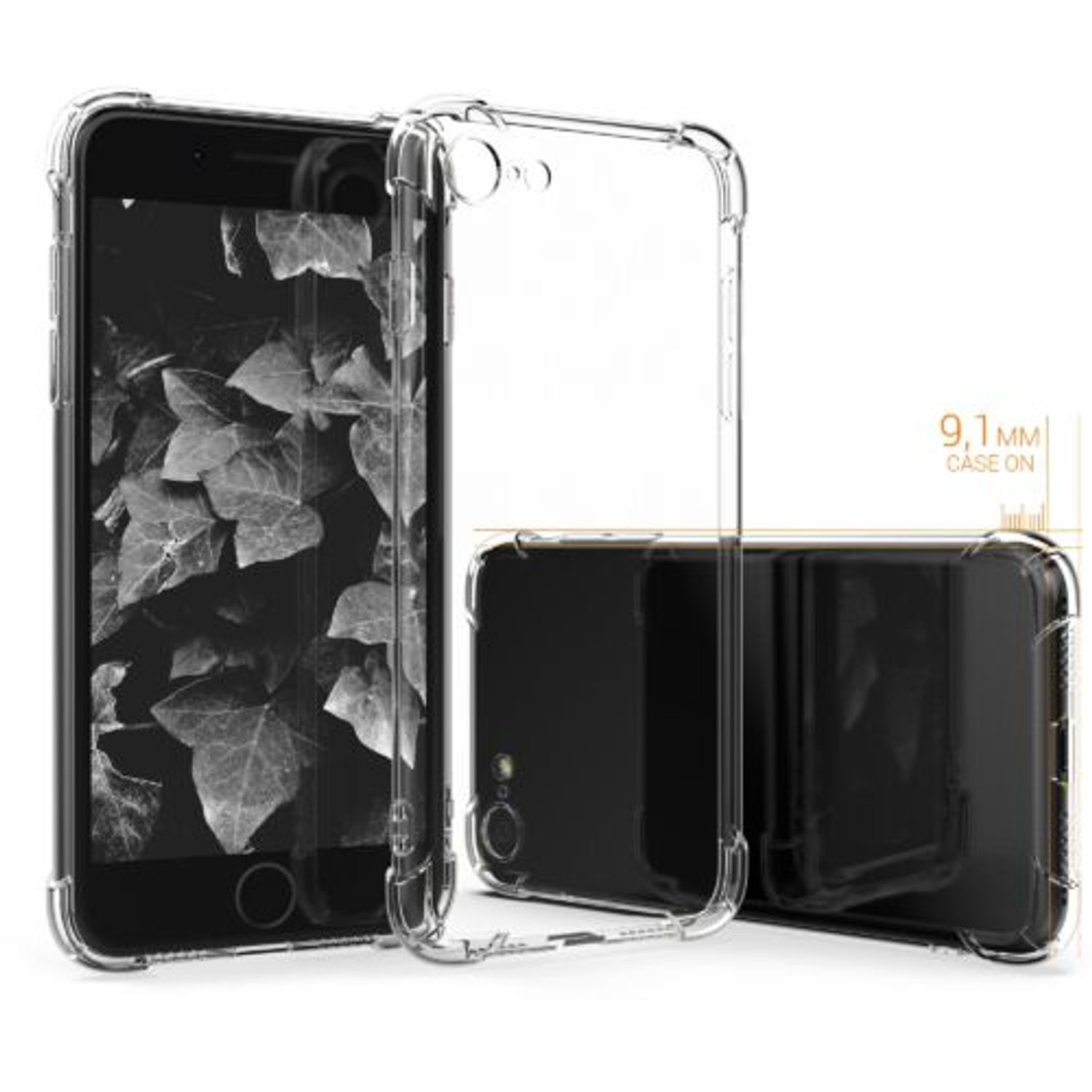 Husa pentru iPhone 8/iPhone 7/iPhone SE 2, Silicon, Transparent, 55475.03 fotografia produsului View 15 L