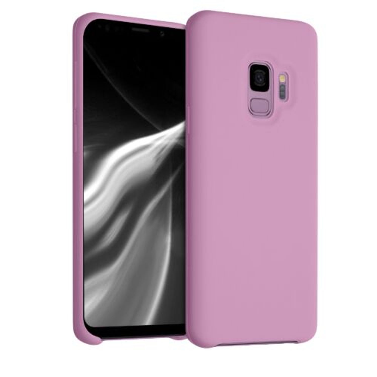 Husa pentru Samsung Galaxy S9, Silicon, Roz, 44182.151 fotografia produsului