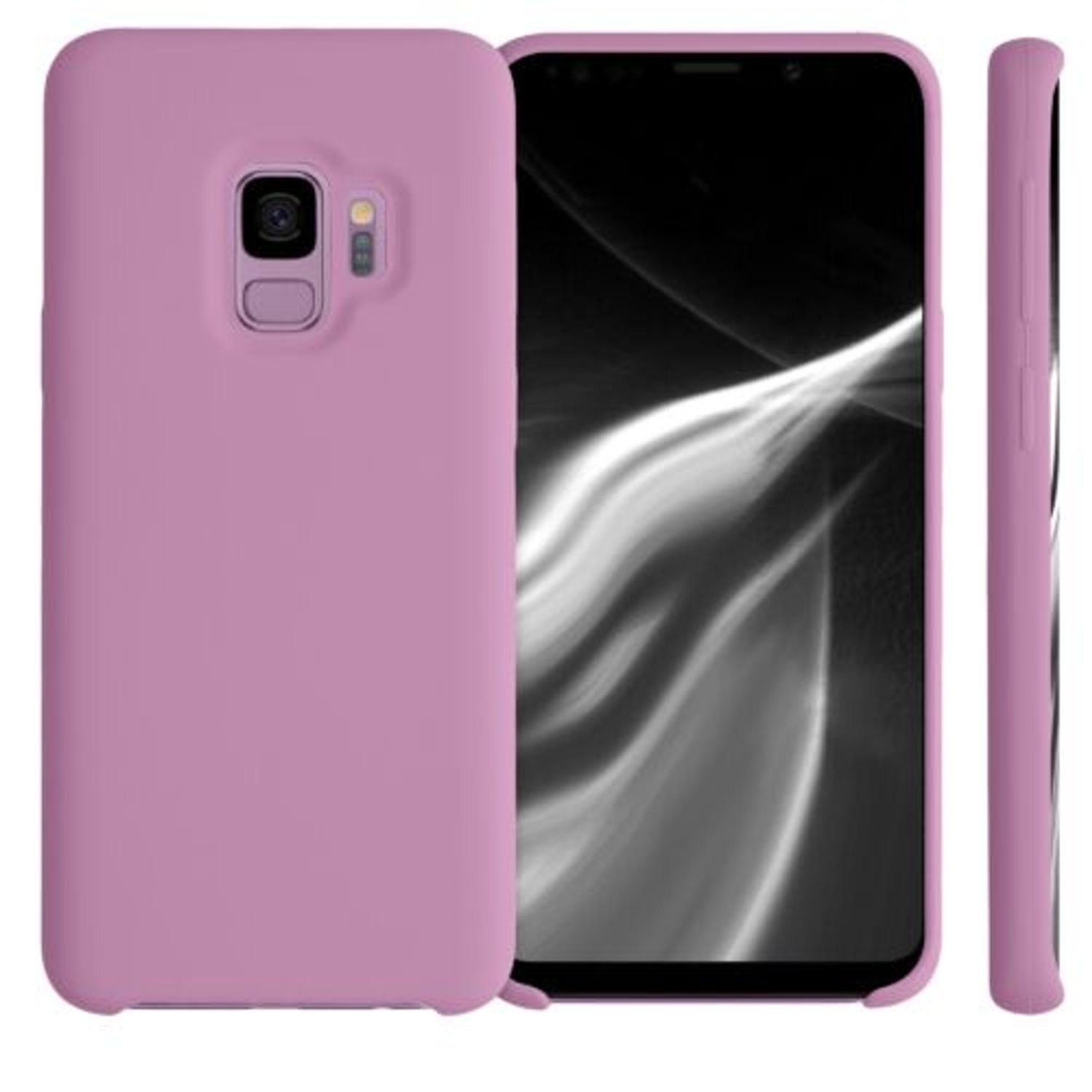 Husa pentru Samsung Galaxy S9, Silicon, Roz, 44182.151 fotografia produsului View 2 L