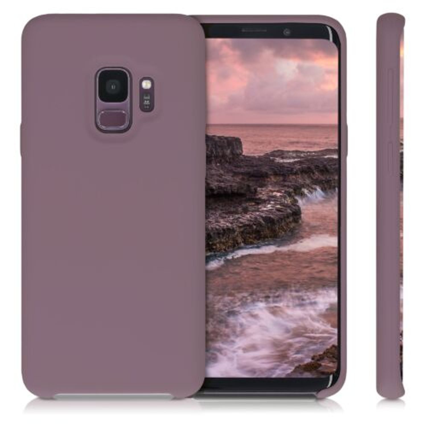 Husa pentru Samsung Galaxy S9, Silicon, Mov, 44182.181 fotografia produsului View 2 L